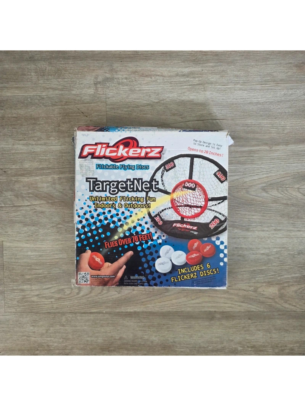 Flickerz Target Net game by Jungo Toys